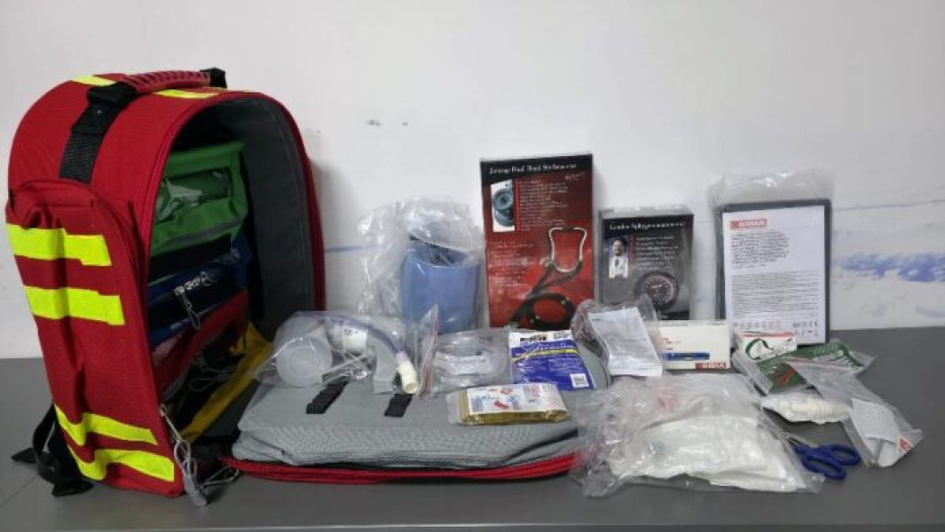 Salvamont Vrancea primește trusă medicală donată în cadrul unui proiect național