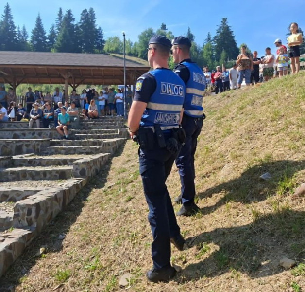 Jandarmii vrânceni asigură ordinea la evenimentele din Vrancea în acest weekend
