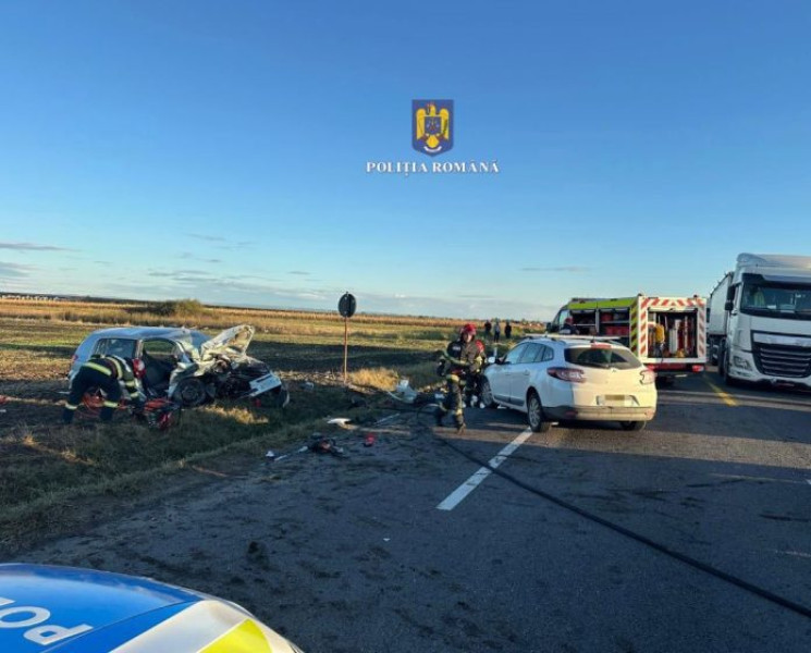 Accident rutier între Focșani și Garoafa pe DN2-E85