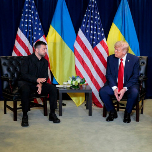 Donald Trump îl laudă pe Volodimir Zelenski după întâlnirea de la ONU