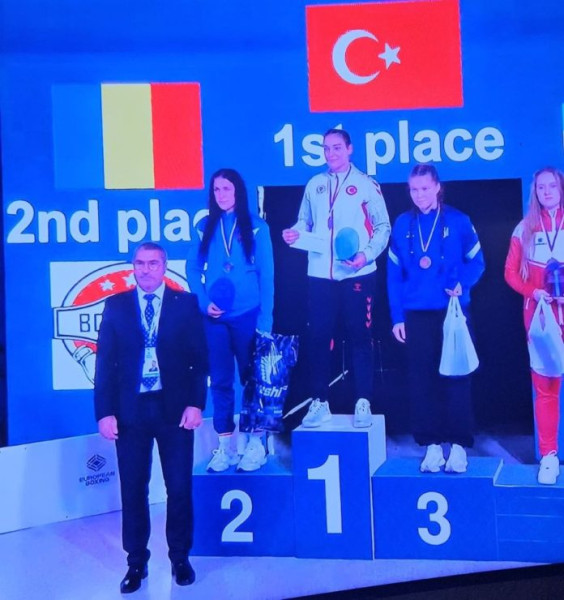 Tânăra pugilistă din Vrancea, Daniela Larisa Gheba, a cucerit medalia de argint la Campionatul European U19