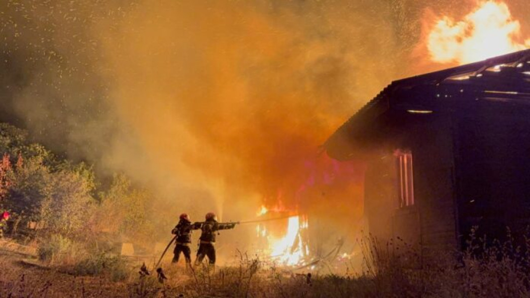 Incendiu puternic în comuna Movilița distruge o casă