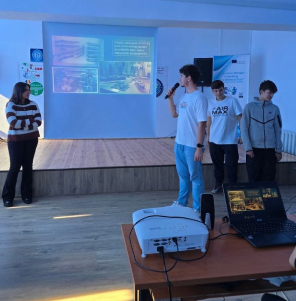 Erasmus Day 2025 la Colegiul Tehnic Edmond Nicolau din Focșani