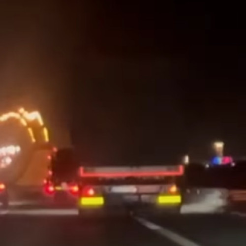 Șofer străin reținut pentru conducere haotică pe Autostrada A1 cu alcoolemie de 2,67 g/l