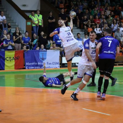 Meciul dintre CSM Vaslui și CSM Focșani 2007, unul dezamăgitor în Liga Națională de handbal masculin