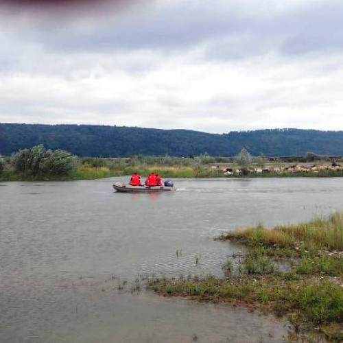 Descoperire macabră pe Siret: Doi pescari din Vrancea găsesc trupul unui bărbat spânzurat pe o insuliță din Nicorești