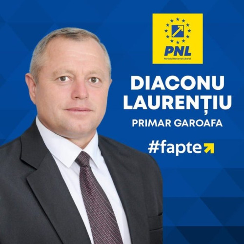 Primarul liberal, Laurențiu Diaconu, dezvăluie planurile pentru atragerea tinerilor și investitorilor în comuna Garoafa!