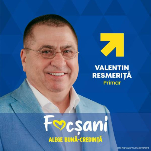 Valentin Resmeriță vrea să dezvolte sistemul de sănătate din Focșani: „Sănătatea nu trebuie să fie un privilegiu, ci un drept accesibil tuturor!”