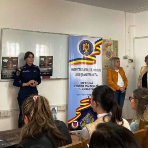 IPJ Vrancea – acțiunile de prevenire a infracționalității continuă în școlile din județ