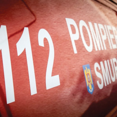 ACCIDENT GRAV pe E85, Cotești: Două tiruri s-au ciocnit, o persoană predată salvatorilor