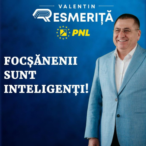 Liberalul Valentin Resmeriță, soluția curajoasă pentru viitorul Focșaniului