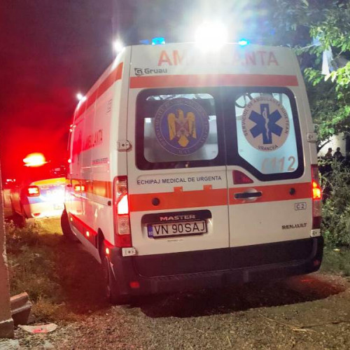 Trei tineri, răniți grav într-un accident produs azi noapte la intrarea în Biliești