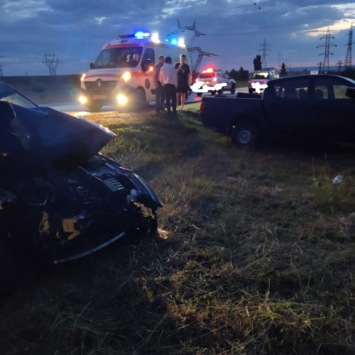 Accident rutier pe E85 între Tişiţa şi Mărăşeşti
