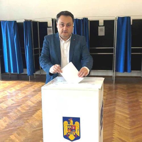 Ovidiu Burdusa a votat la Roma pentru alegerile europarlamentare