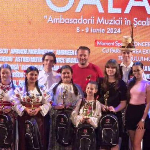 Centrul Cultural Vrancea Participă la Gala &quot;Ambasadorii Muzicii în Școli&quot;