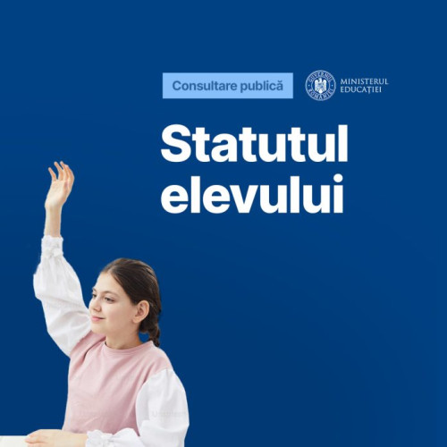 Ministerul Educației clarifică interpretarea eronată a statutului elevului