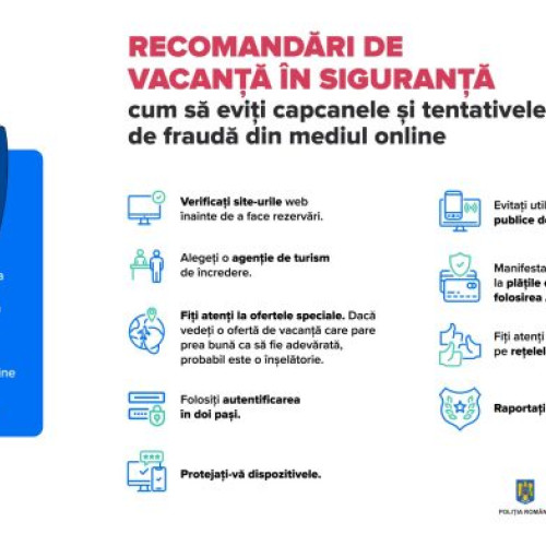 Recomandări esențiale pentru protejarea datelor personale și financiare în sezonul estival