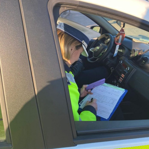 Conducător auto din Dumitrești prins fără permis de conducere valabil